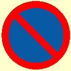 Choose 'no entry' sign ?