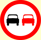 Which sign represent 'no stopping'?