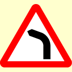 Which sign indicates that there is a double bend ahead?